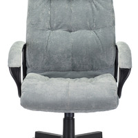 Кресло руководителя Бюрократ CH-824/LT-28 серо-голубой Light-28 крестовина пластик