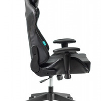 Кресло игровое Бюрократ VIKING-5 AERO Edition черный искусственная кожа с подголовником, крестовина