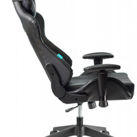 Кресло игровое Бюрократ VIKING-5 AERO Edition черный искусственная кожа с подголовником, крестовина