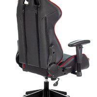 Кресло игровое Бюрократ ZOMBIE VIKING-4 AERO белый/синий/красный иск.кожа/ткань с подголовн.,крестов