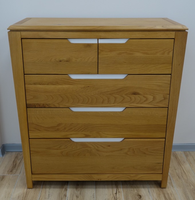 ANKHANG CENTURY TALL BOY 5DRWS/Комод CEN-TB5 массив Гевеи (850х910х430)
