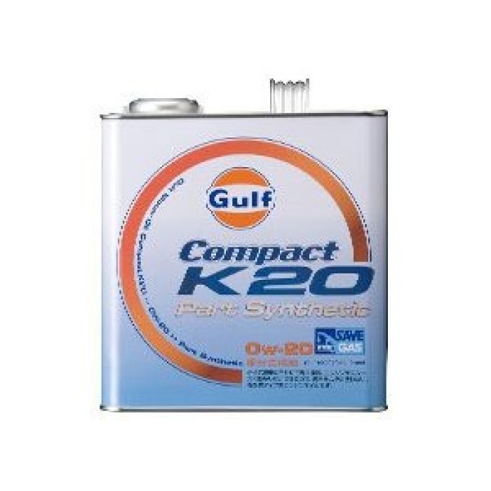 Масло моторное GULF COMPACT K20 FCA 0W-20 3L полусинтетика