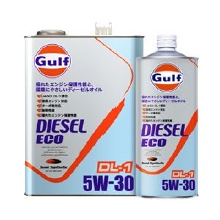 Масло моторное GULF DIESEL ECO DL-1 5W-30 1L полусинтетика VHVI