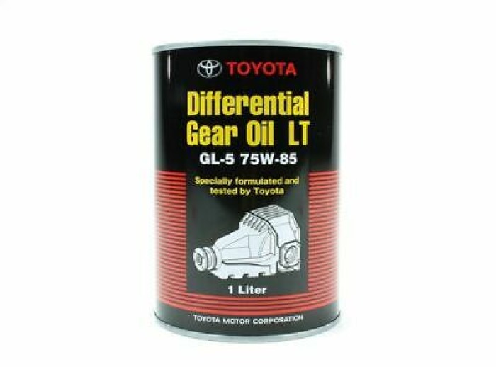 Масло трансмиссионное TOYOTA DIFFERENTIAL GEAR OIL LT GL-5 75W-85 1L