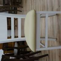 Стул MODERN HOUSE Mostar цвет (White) Белый (материал:каучуковое дерево) Ш47 x Г42 x В77 см