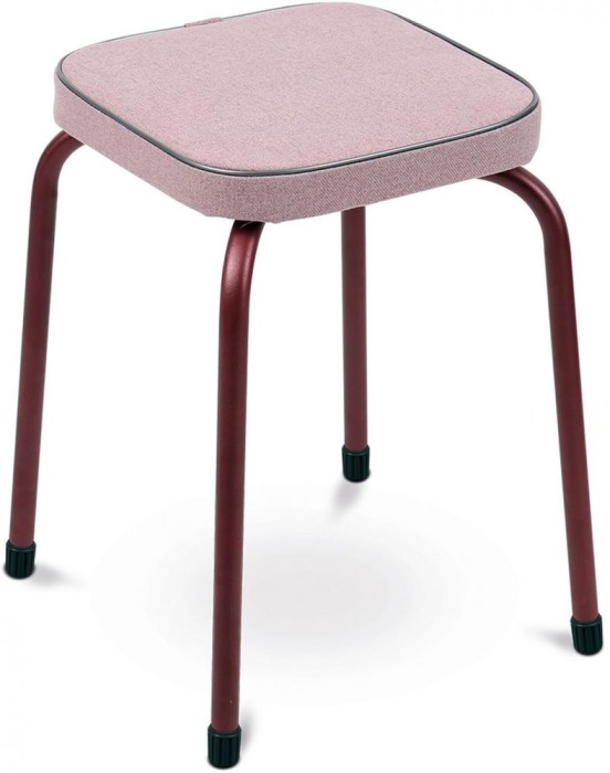 Табурет ТФ05/Л "Фабрик 5" лавандовый квадратное сид., на 4-х опорах, 32x32x46 см Д/Ш/В
