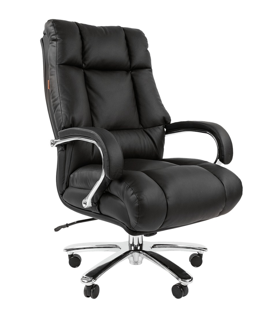  кресло Chairman 405 Россия кожа черное (250к) — Сеть .
