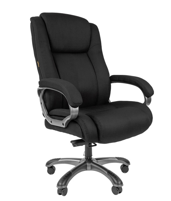 Офисное кресло Chairman 410 Россия ткань SX черная (180кг.)