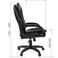 Офисное кресло Chairman 795 LT Россия PU коричневый,экокожа (120кг)