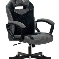 Кресло игровое Бюрократ VIKING-6 KNIGHT B FABRIC черный крестовина металл (181кг)