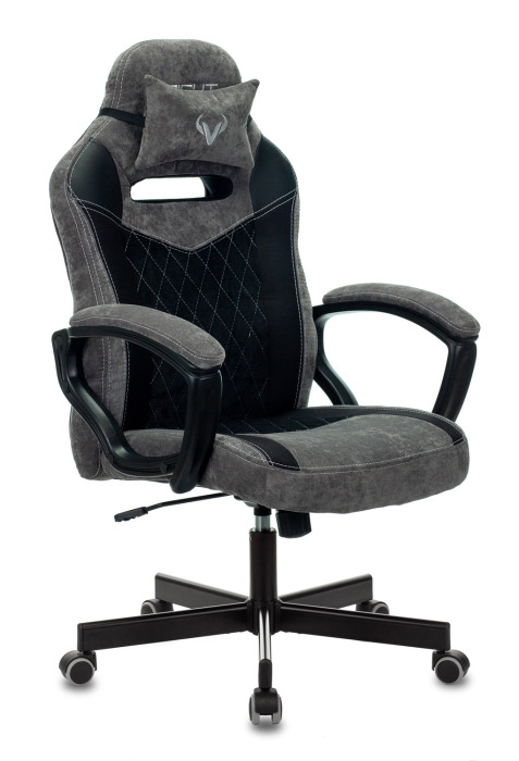 Кресло игровое Бюрократ VIKING-6 KNIGHT B FABRIC черный крестовина металл (181кг)