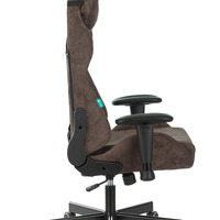 Кресло игровое Бюрократ VIKING KNIGHT LT10 FABRIC коричневый крестовина металл (150кг)