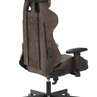 Кресло игровое Бюрократ VIKING KNIGHT LT10 FABRIC коричневый крестовина металл (150кг)