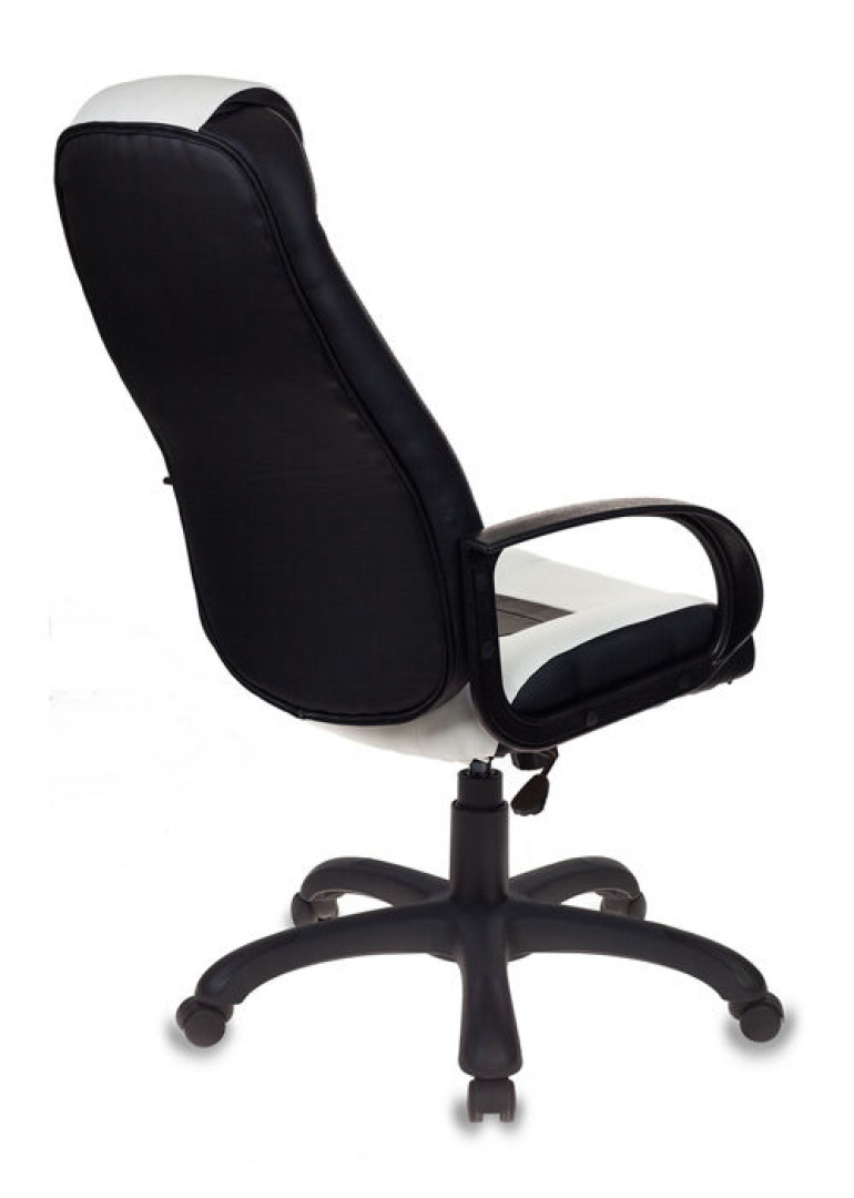 Кресло игровое Бюрократ Viking-8n/WH-Black черный