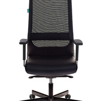 Кресло руководителя Бюрократ T-995/BLACK черный TW-01 экокожа/сетка крестовина металл/чёрный Россия