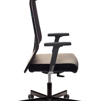 Кресло руководителя Бюрократ T-995/BLACK черный TW-01 экокожа/сетка крестовина металл/чёрный Россия