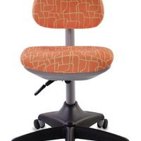 Кресло детское Бюрократ KD-2/G/GIRAFFE оранжевый жираф Россия (100кг) ткань