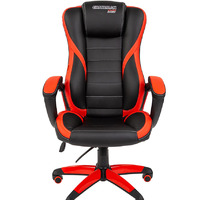 Офисное кресло Chairman game 22 экопремиум черный/красный (120кг)
