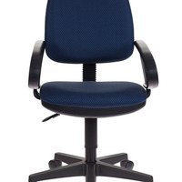 Кресло Бюрократ Ch-300/BLUE JP-15-5 синий (120кг.)