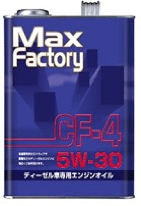 Масло моторное MAX FACTORY 5W-30 CF-4, 4L  для дизельных дв, минеральное
