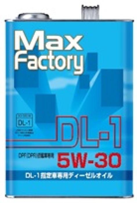 Масло моторное MAX FACTORY 5W-30 DL-1, 4L  для д/д, п/синт.