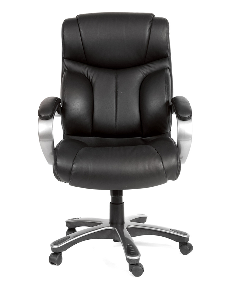 Офисное кресло chairman 429 россия экопремиум серый ткань 10 356 черная