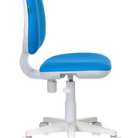 Кресло Бюрократ CH-W213/TW-55 голубой TW-55 (пластик белый)