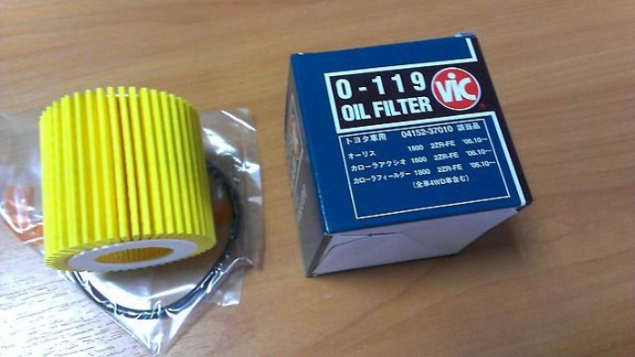 ЯЯЯКартридж маслянного фильтра VIC для двигателей внутреннего сгорания O-119 использовать А169717