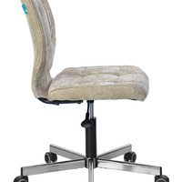 Кресло Бюрократ CH-330M песочный Light-21 крестовина металл хром (120кг)