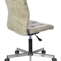 Кресло Бюрократ CH-330M песочный Light-21 крестовина металл хром (120кг)